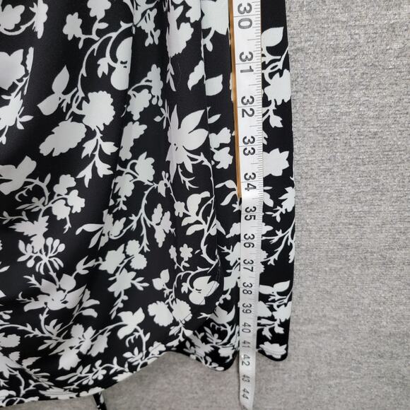 LARK & RO WRAP DRESS WITH FLORAL PRINT, SIZE L - Picture 7 of 7
